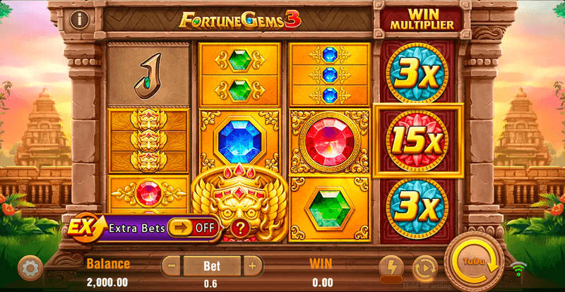 Fortune Gems gameplay